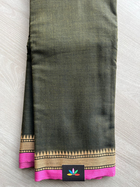 Handloom Bengal Soft Cotton Saree -26031-26032