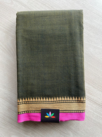 Handloom Bengal Soft Cotton Saree -26031-26032
