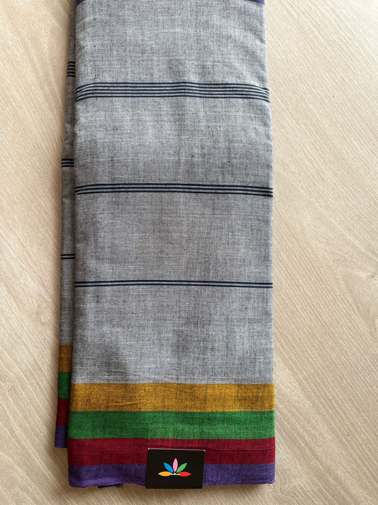 Handloom Bengal Soft Cotton Saree -26077