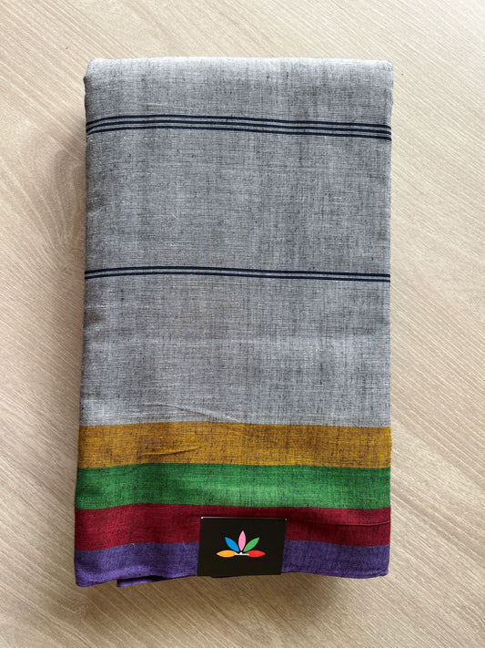 Handloom Bengal Soft Cotton Saree -26077