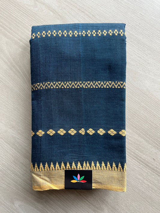 Handloom Bengal Soft Cotton Saree -26078