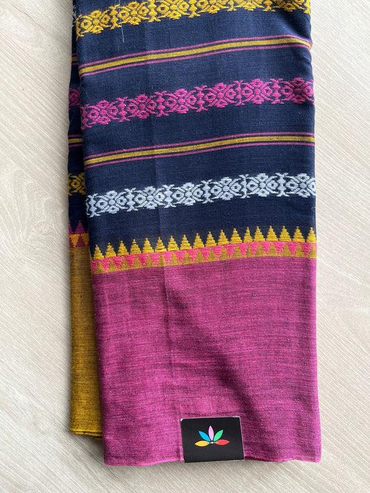 Handloom Bengal Soft Cotton Saree -26080