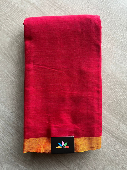 Handloom Bengal Soft Cotton Saree -26105