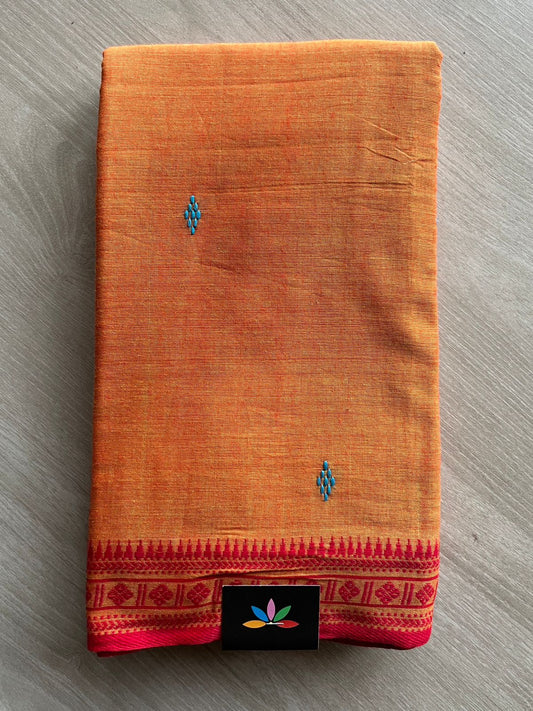 Handloom Bengal Soft Cotton Saree -26139