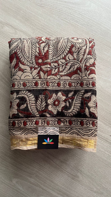 Printed Soft Kota Kalamkari Saree- 21657