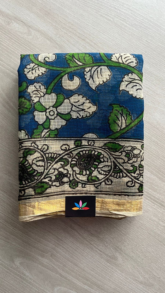 Printed Soft Kota Kalamkari Saree- 21658