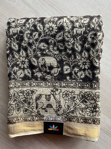 Printed Soft Kota Kalamkari Saree- 26159