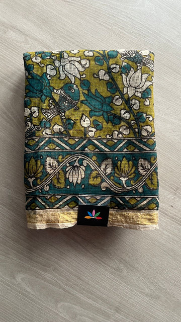 Printed Soft Kota Kalamkari Saree- 21660