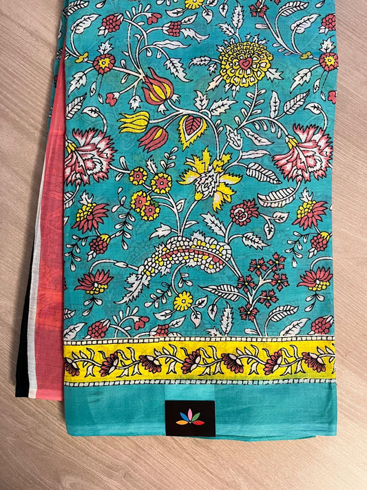 Quirky Printed Mul Cotton Saree-26228-26232