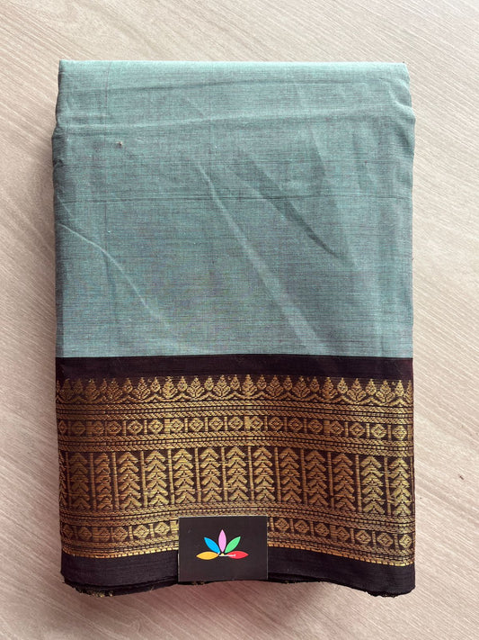 Zari Border Chettinad Cotton Saree - 26313