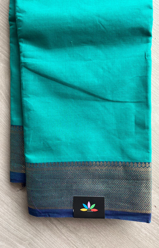 Zari Border Chettinad Cotton Saree - 26314