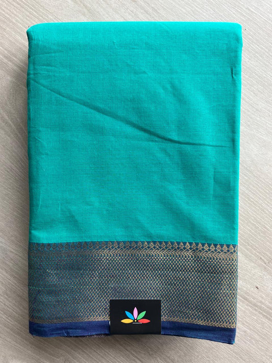 Zari Border Chettinad Cotton Saree - 26314