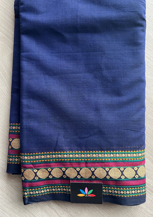 Thread Border Chettinad Cotton Saree - 26341