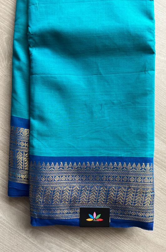Zari Border Chettinad Cotton Saree - 26316