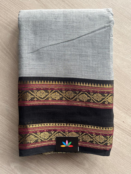 Zari Border Chettinad Cotton Saree - 26321