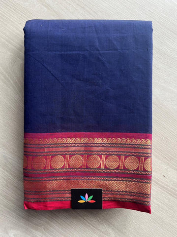 Zari Border Chettinad Cotton Saree - 26323