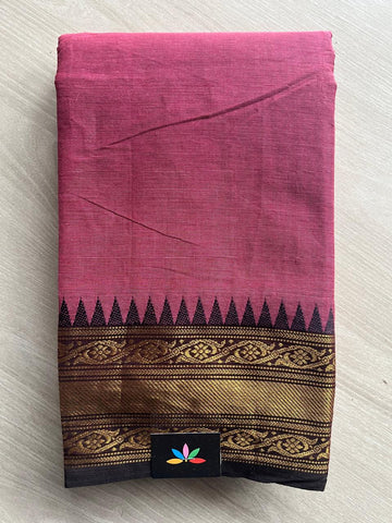 Zari Border Chettinad Cotton Saree - 26327