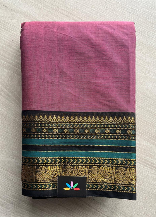 Zari Border Chettinad Cotton Saree - 26331