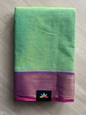Zari Border Chettinad Cotton Saree - 26328