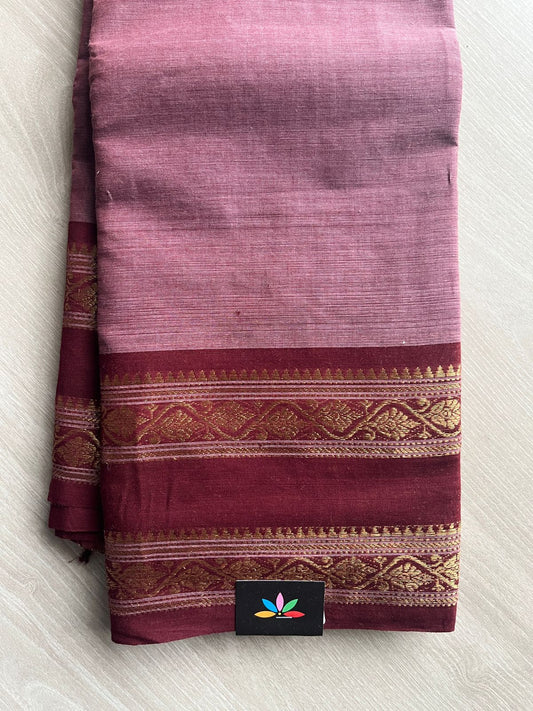 Zari Border Chettinad Cotton Saree - 26329