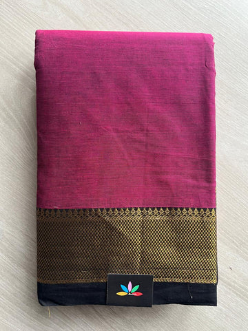 Zari Border Chettinad Cotton Saree - 26334