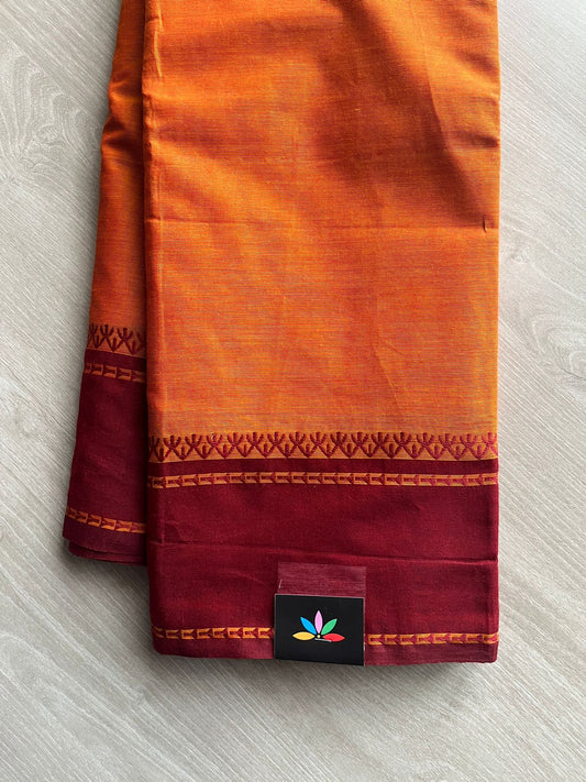 Thread Border Chettinad Cotton Saree - 26336