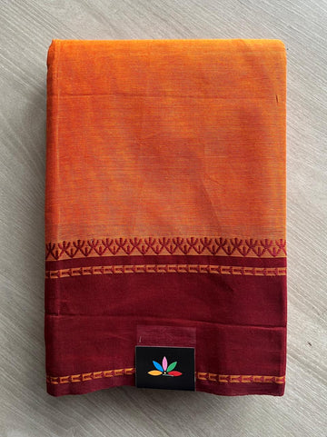 Thread Border Chettinad Cotton Saree - 26336