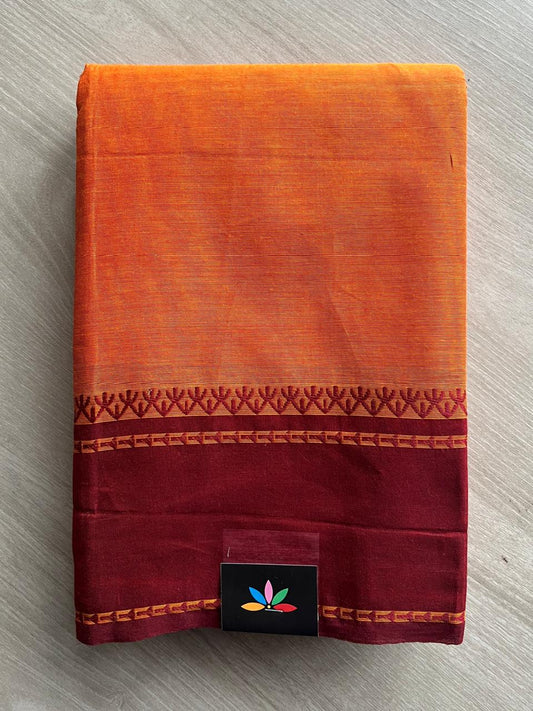 Thread Border Chettinad Cotton Saree - 26336