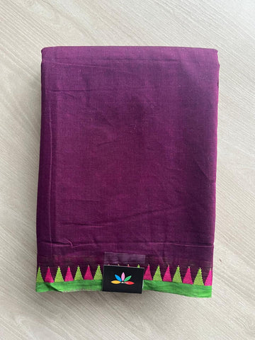 Thread Border Chettinad Cotton Saree - 26337