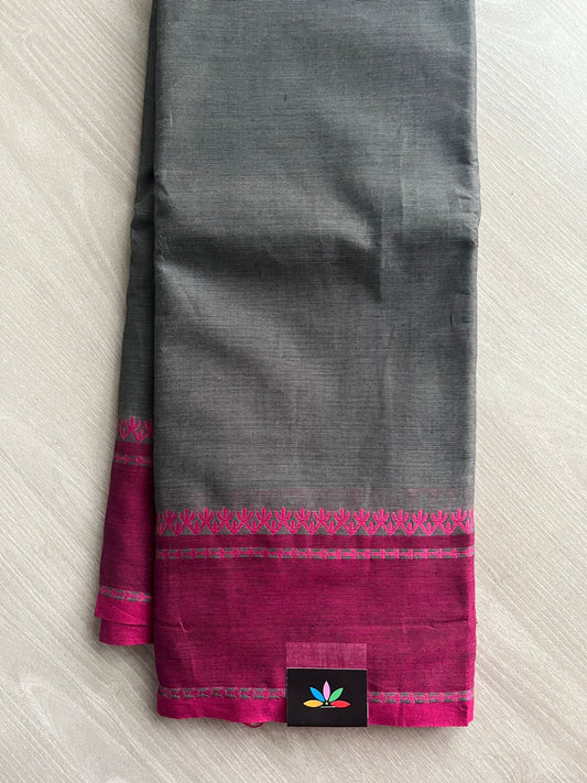 Thread Border Chettinad Cotton Saree - 26340