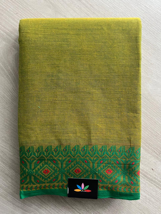 Thread Border Chettinad Cotton Saree - 26338