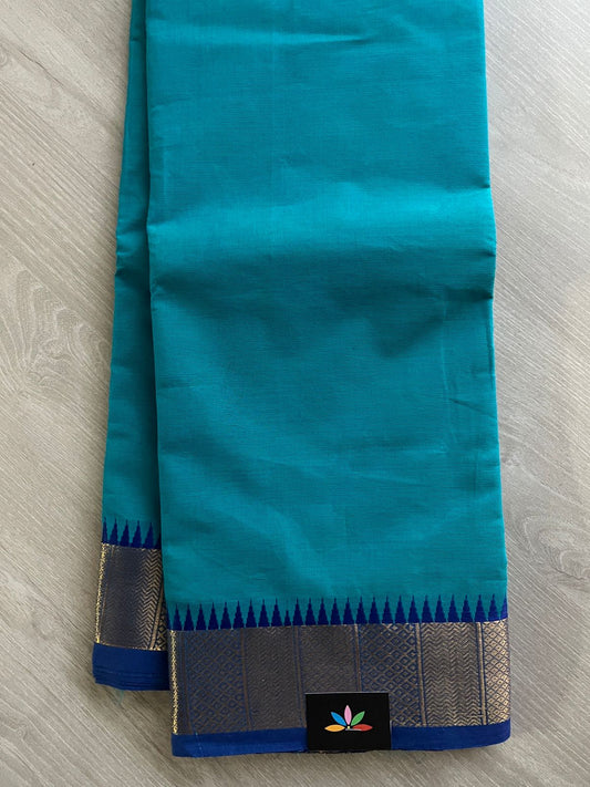 Zari Border Chettinad Cotton Saree - 26333