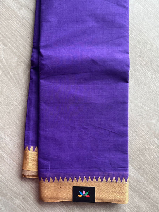 Thread Border Chettinad Cotton Saree - 26344