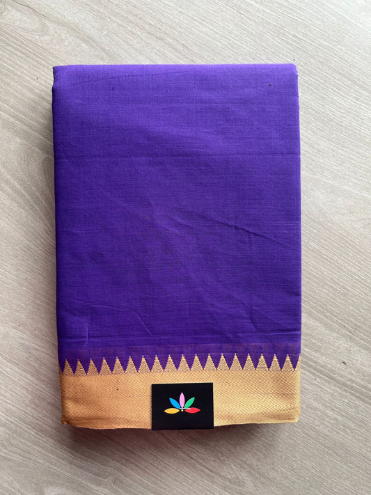 Thread Border Chettinad Cotton Saree - 26344