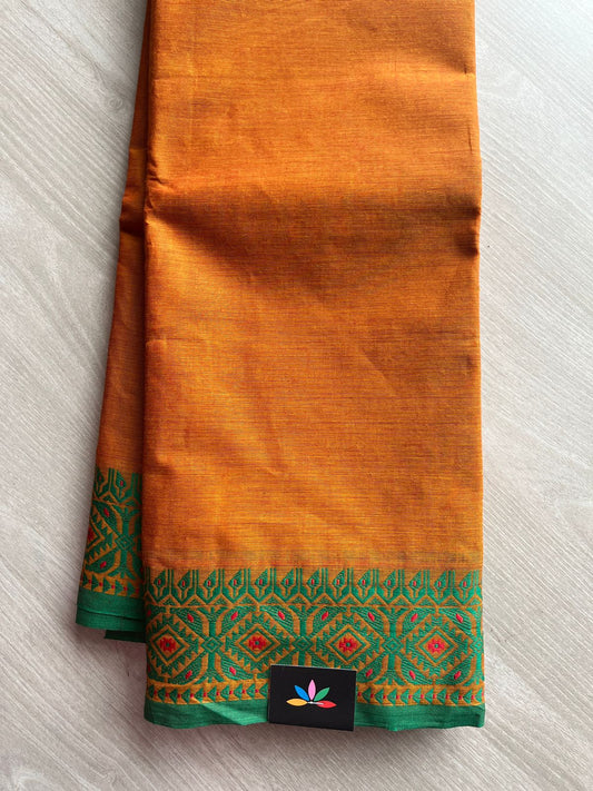 Thread Border Chettinad Cotton Saree - 26346