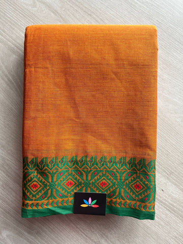 Thread Border Chettinad Cotton Saree - 26346