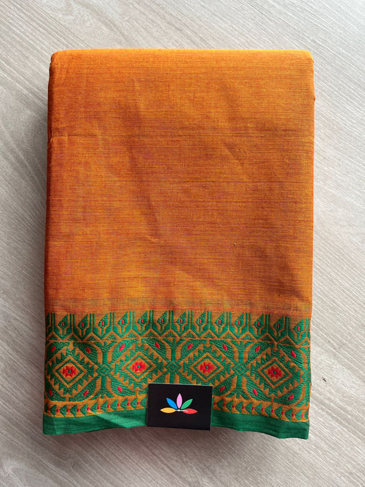 Thread Border Chettinad Cotton Saree - 26346