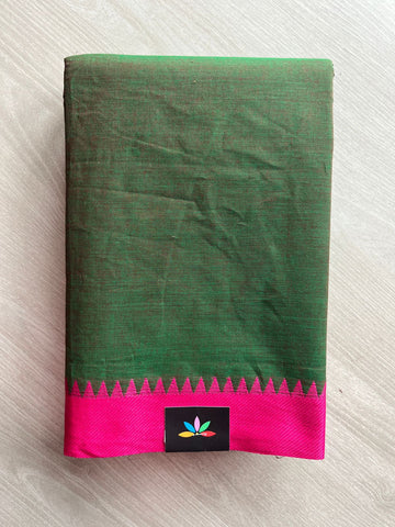 Thread Border Chettinad Cotton Saree - 26350