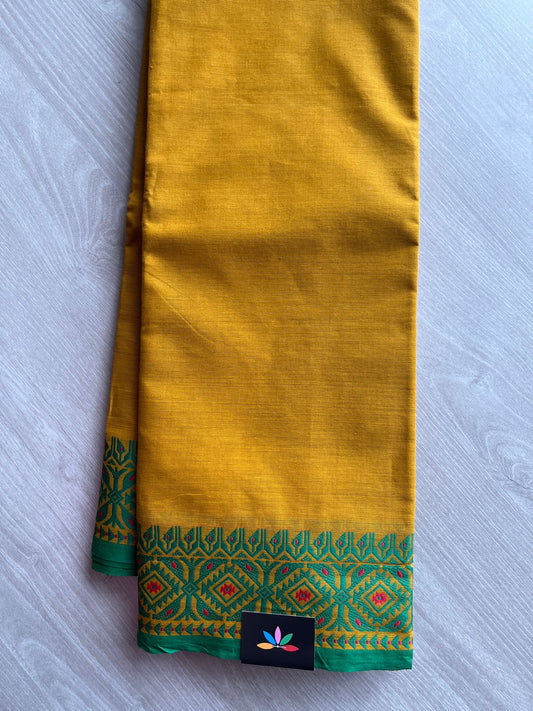 Thread Border Chettinad Cotton Saree - 26352