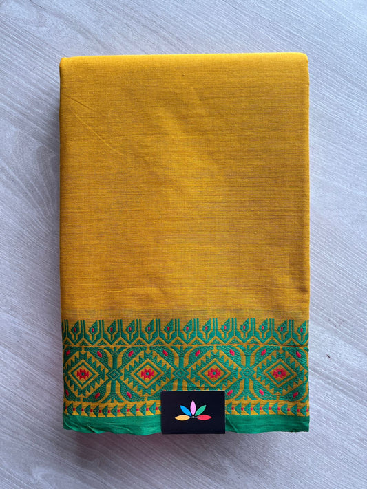 Thread Border Chettinad Cotton Saree - 26352