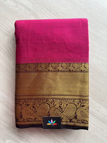 Zari Border Chettinad Cotton Saree - 26358