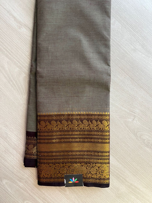 Zari Border Chettinad Cotton Saree - 26362