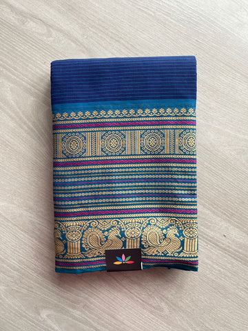 Thread Border Chettinad Cotton Saree - 26368