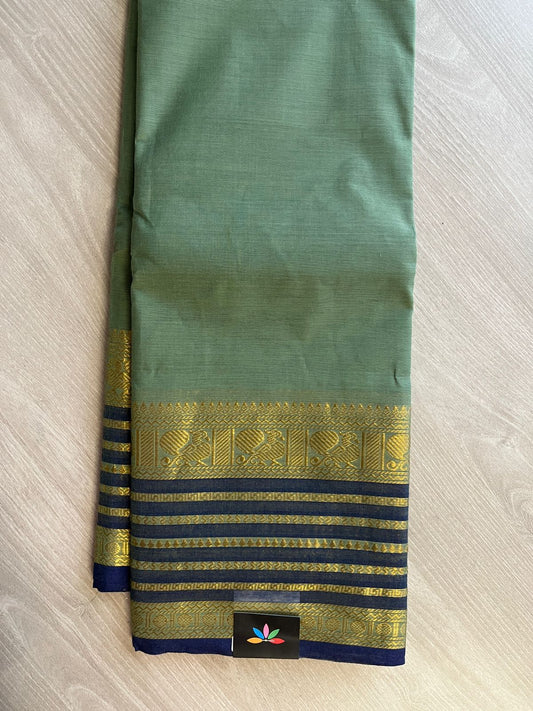 Zari Border Chettinad Cotton Saree - 26374