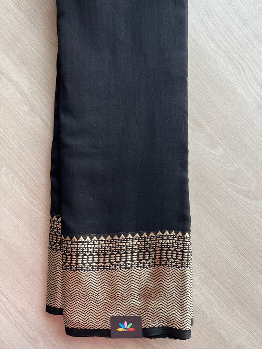 Handwoven Bengal Soft Cotton Jamdani Saree-26655