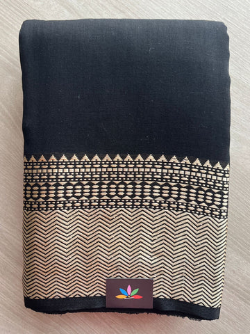 Handwoven Bengal Soft Cotton Jamdani Saree-26655