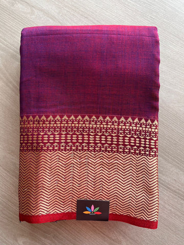 Handwoven Bengal Soft Cotton Jamdani Saree-26656
