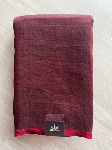 Handloom Tissue Linen Saree -26667 - 26668