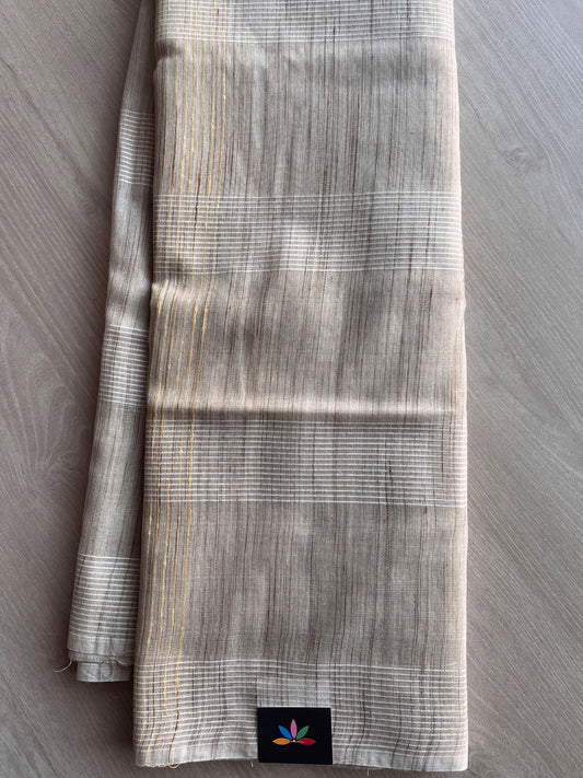 Semi Matka Blended Art Silk Saree-26869