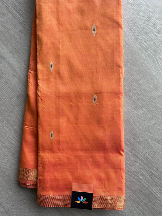 Simple Semi Silk Cotton Saree -26874